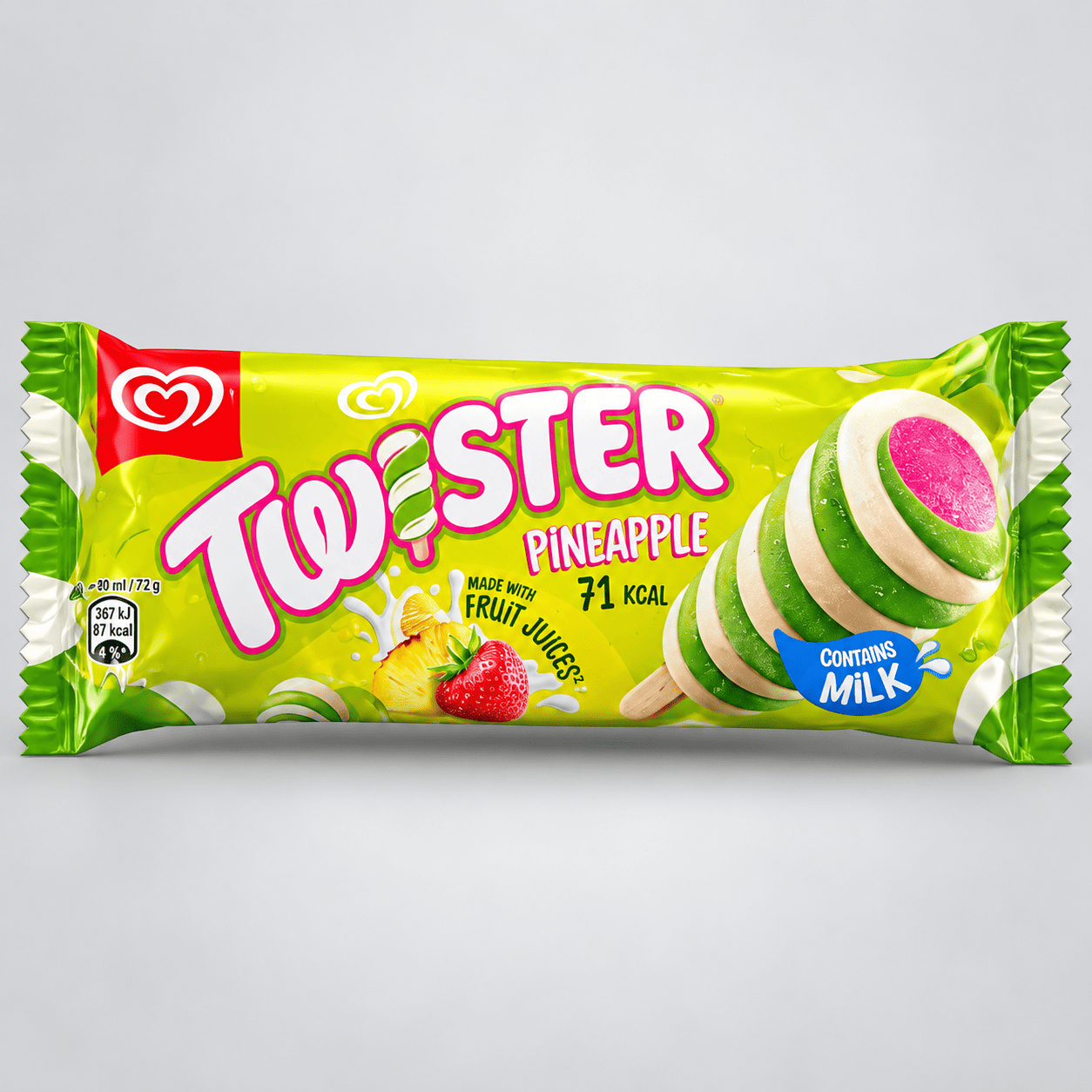 Twister Pineapple Ice Cream