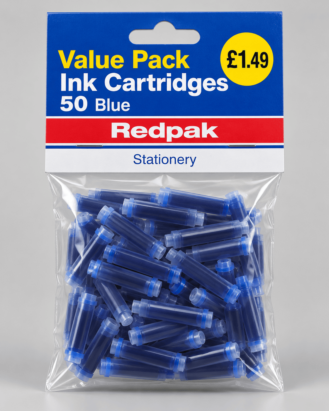 RedPack Ink Cartridges x 50 Blue