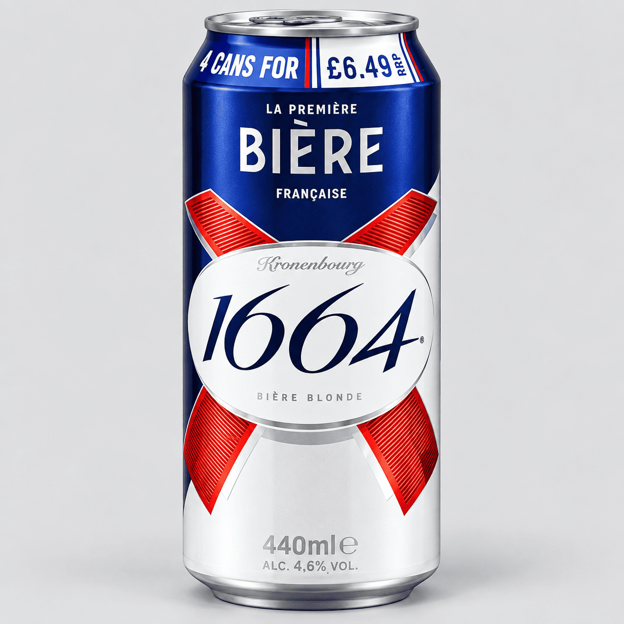 Kronenbourg 1664 4 × 440ml cans