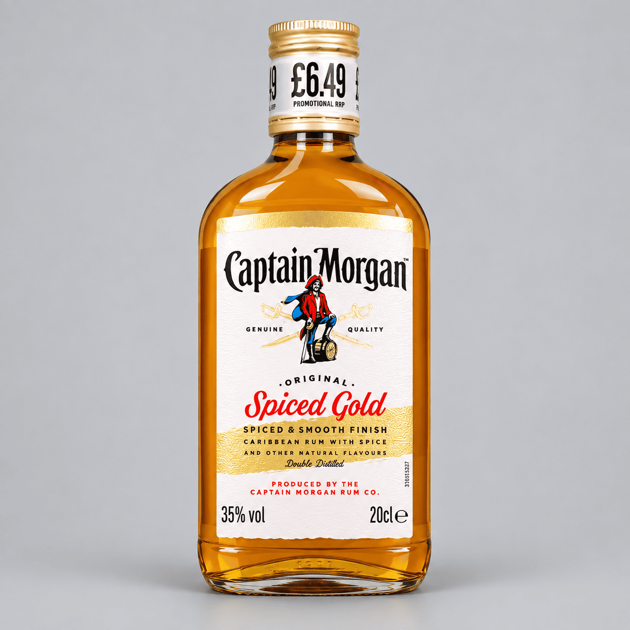 Captain Morgan Spiced Gold Rum 20cl