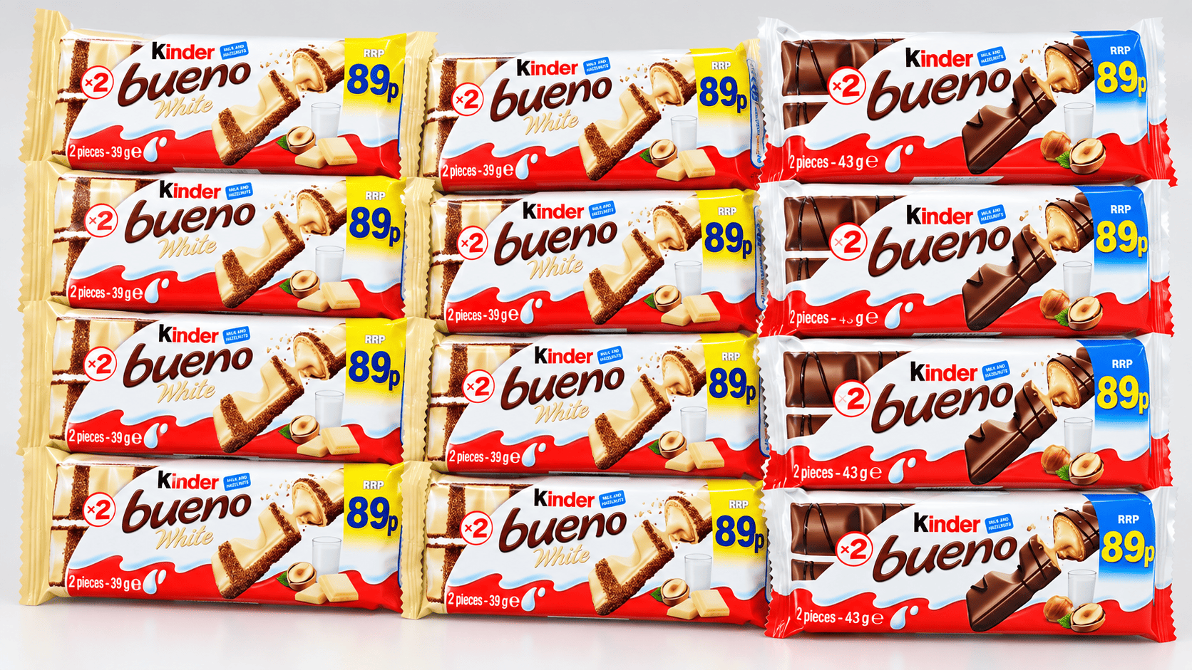 Kinder Bueno Multi Flavours Available