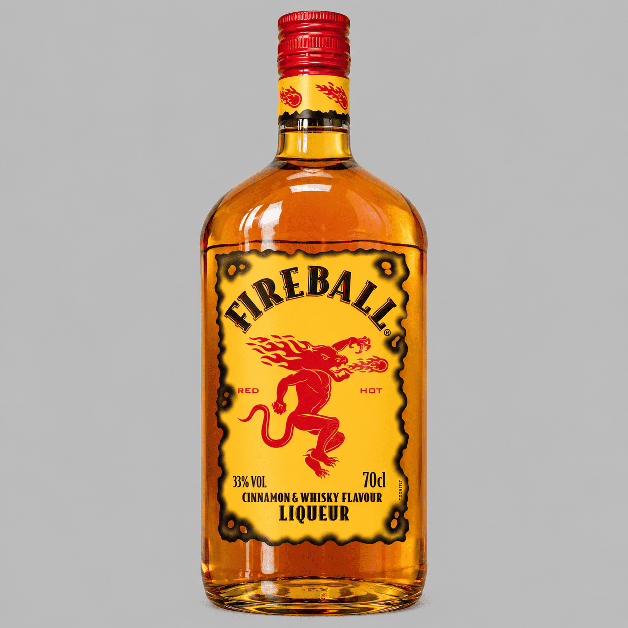 Fireball Red Hot Cinnamon & Whisky Flavour Liqueur 70cl